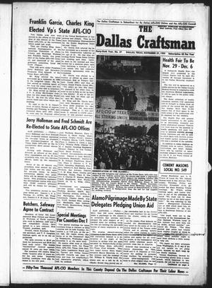 The Dallas Craftsman (Dallas, Tex.), Vol. 46, No. 27, Ed. 1 Friday, November 27, 1959