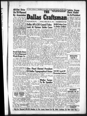 The Dallas Craftsman (Dallas, Tex.), Vol. 47, No. 1, Ed. 1 Friday, May 27, 1960