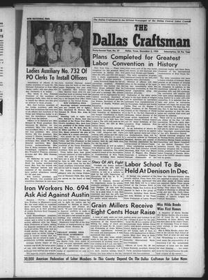 The Dallas Craftsman (Dallas, Tex.), Vol. 42, No. 27, Ed. 1 Friday, December 2, 1955