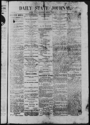 Primary view of object titled 'Daily State Journal. (Austin, Tex.), Vol. 1, No. 9, Ed. 1 Wednesday, February 9, 1870'.