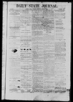 Daily State Journal. (Austin, Tex.), Vol. 1, No. 123, Ed. 1 Tuesday, June 21, 1870