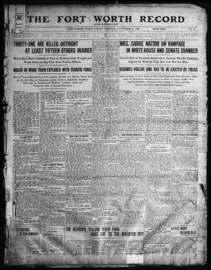 The Fort Worth Record and Register (Fort Worth, Tex.), Vol. 8, No. 30, Ed. 1 Friday, November 20, 1903