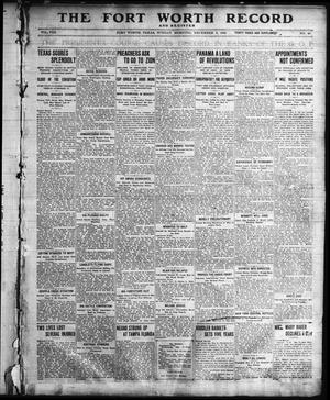Primary view of object titled 'The Fort Worth Record and Register (Fort Worth, Tex.), Vol. 8, No. 45, Ed. 1 Sunday, December 6, 1903'.