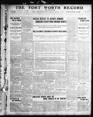 The Fort Worth Record and Register (Fort Worth, Tex.), Vol. 8, No. 101, Ed. 1 Sunday, January 31, 1904