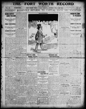 The Fort Worth Record and Register (Fort Worth, Tex.), Vol. 9, No. 351, Ed. 1 Sunday, October 1, 1905