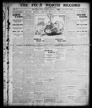 The Fort Worth Record and Register (Fort Worth, Tex.), Vol. 9, No. 355, Ed. 1 Thursday, October 5, 1905