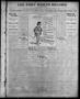 Thumbnail image of item number 1 in: 'The Fort Worth Record and Register (Fort Worth, Tex.), Vol. 12, No. 43, Ed. 1 Thursday, November 28, 1907'.