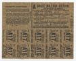 Thumbnail image of item number 1 in: '[Basic Mileage Ration Coupons for M. S. McCutchan Jr.]'.