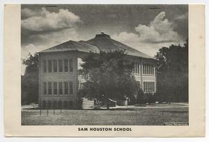 Primary view of object titled '[Sam Houston School Booklet, 1959-60]'.