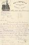 Letter: W. C. Barnett, Surveyor and Notary-Public