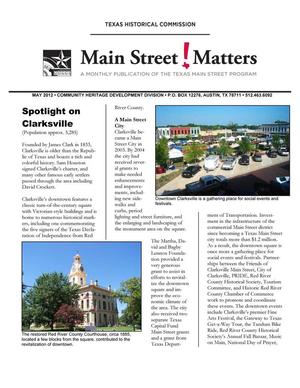 Main Street Matters, May 2012