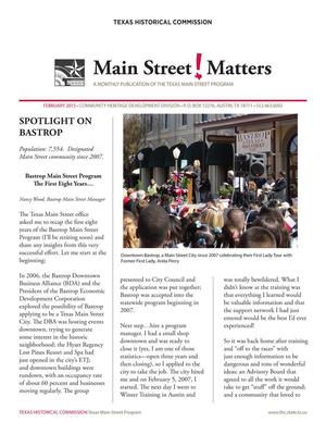 Main Street Matters, February 2015