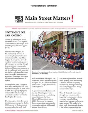 Main Street Matters, February 2016