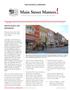 Journal/Magazine/Newsletter: Main Street Matters, July 2016