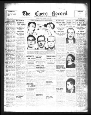 The Cuero Record (Cuero, Tex.), Vol. 45, No. 153, Ed. 1 Sunday, July 2, 1939