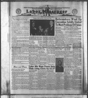 Labor Messenger (Houston, Tex.), Vol. 20, No. 48, Ed. 1 Friday, February 18, 1944