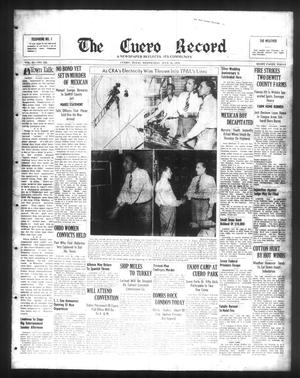 The Cuero Record (Cuero, Tex.), Vol. 45, No. 162, Ed. 1 Wednesday, July 26, 1939