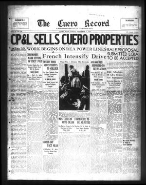 The Cuero Record (Cuero, Tex.), Vol. 45, No. 206, Ed. 1 Sunday, September 17, 1939