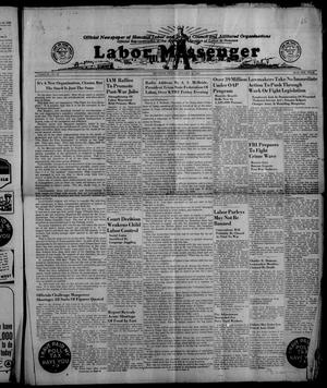 Primary view of object titled 'Labor Messenger (Houston, Tex.), Vol. 21, No. 43, Ed. 1 Friday, January 19, 1945'.