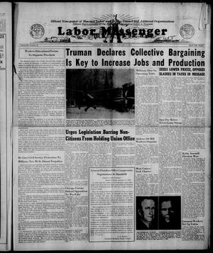 Labor Messenger (Houston, Tex.), Vol. 23, No. 43, Ed. 1 Friday, January 17, 1947