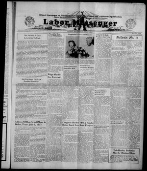 Labor Messenger (Houston, Tex.), Vol. 23, No. 19, Ed. 1 Friday, August 1, 1947