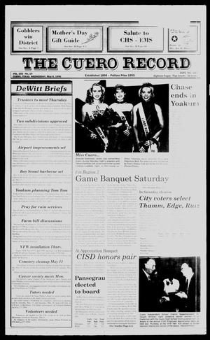 The Cuero Record (Cuero, Tex.), Vol. 102, No. 19, Ed. 1 Wednesday, May 8, 1996