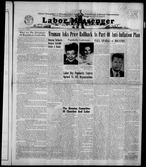 Labor Messenger (Houston, Tex.), Vol. 25, No. 10, Ed. 1 Friday, August 6, 1948