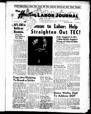 The Houston Labor Journal (Houston, Tex.), Vol. 30, No. 4, Ed. 1 Friday, May 16, 1958