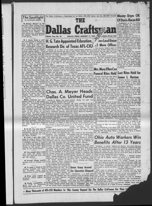 The Dallas Craftsman (Dallas, Tex.), Vol. 50, No. 34, Ed. 1 Friday, January 17, 1964