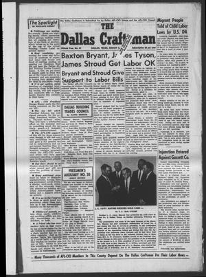 The Dallas Craftsman (Dallas, Tex.), Vol. 50, No. 41, Ed. 1 Friday, March 6, 1964