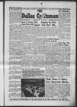 Primary view of object titled 'The Dallas Craftsman (Dallas, Tex.), Vol. 51, No. 3, Ed. 1 Friday, June 12, 1964'.