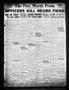Thumbnail image of item number 1 in: 'The Fort Worth Press (Fort Worth, Tex.), Vol. 1, No. 8, Ed. 1 Tuesday, October 11, 1921'.