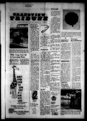 Primary view of object titled 'Grandview Tribune (Grandview, Tex.), Vol. 77, No. 17, Ed. 1 Friday, December 8, 1972'.