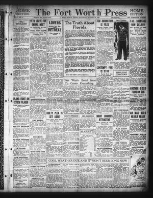 The Fort Worth Press (Fort Worth, Tex.), Vol. 5, No. 1, Ed. 1 Saturday, October 3, 1925
