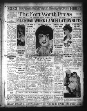 The Fort Worth Press (Fort Worth, Tex.), Vol. 5, No. 29, Ed. 1 Thursday, November 5, 1925