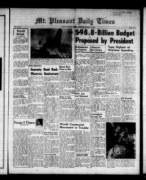 Mt. Pleasant Daily Times (Mount Pleasant, Tex.), Vol. 43, No. 224, Ed. 1 Thursday, January 17, 1963