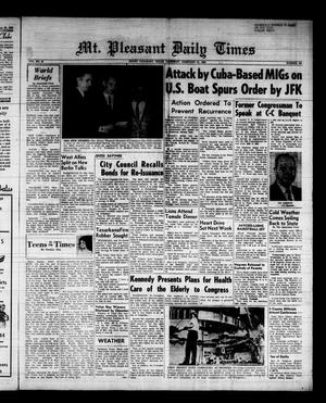 Mt. Pleasant Daily Times (Mount Pleasant, Tex.), Vol. 43, No. 249, Ed. 1 Thursday, February 21, 1963