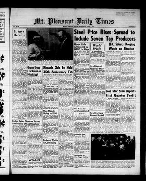Mt. Pleasant Daily Times (Mount Pleasant, Tex.), Vol. 44, No. 28, Ed. 1 Wednesday, April 17, 1963
