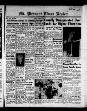 Mt. Pleasant Times Review (Mount Pleasant, Tex.), Vol. 90, No. 11, Ed. 1 Friday, May 24, 1963