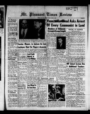 Mt. Pleasant Times Review (Mount Pleasant, Tex.), Vol. 90, No. 14, Ed. 1 Friday, June 14, 1963