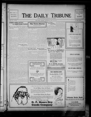 Primary view of object titled 'The Daily Tribune (Bay City, Tex.), Vol. 25, No. 198, Ed. 1 Saturday, December 14, 1929'.