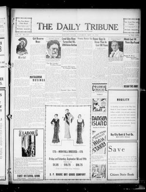 Primary view of object titled 'The Daily Tribune (Bay City, Tex.), Vol. 27, No. 123, Ed. 1 Saturday, September 19, 1931'.