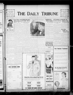Primary view of object titled 'The Daily Tribune (Bay City, Tex.), Vol. 27, No. 149, Ed. 1 Tuesday, October 20, 1931'.