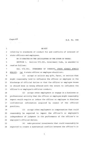 80th Texas Legislature, Regular Session, House Bill 590, Chapter 629