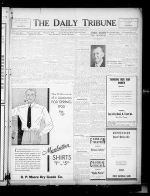 The Daily Tribune (Bay City, Tex.), Vol. 27, No. 343, Ed. 1 Thursday, June 9, 1932