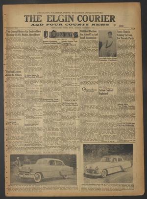 The Elgin Courier and Four County News (Elgin, Tex.), Vol. 63, No. 39, Ed. 1 Thursday, December 17, 1953