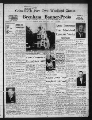Brenham Banner-Press (Brenham, Tex.), Vol. 97, No. 133, Ed. 1 Friday, July 6, 1962