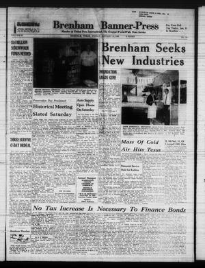 Brenham Banner-Press (Brenham, Tex.), Vol. 98, No. 13, Ed. 1 Friday, January 18, 1963