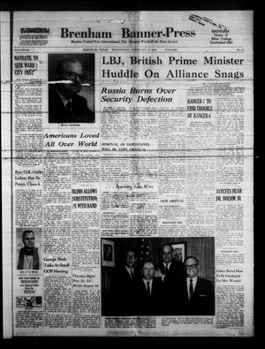 Brenham Banner-Press (Brenham, Tex.), Vol. 99, No. 31, Ed. 1 Wednesday, February 12, 1964