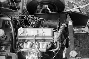 [Engine Closeup of a Triumph Spitfire]